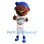 LA Dodgers Bobbleheads Brown Mascot Costume