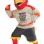 Stockton Heat Freddy  The Firebird Mascot Costume