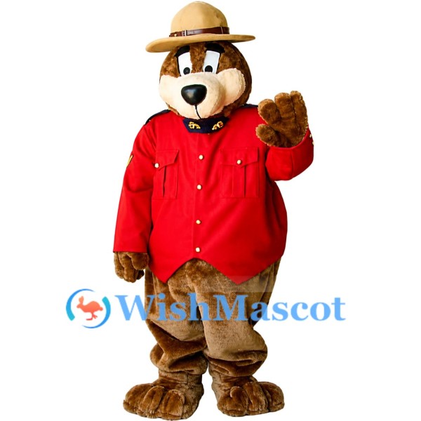 RCMP Bear Mascot Costume