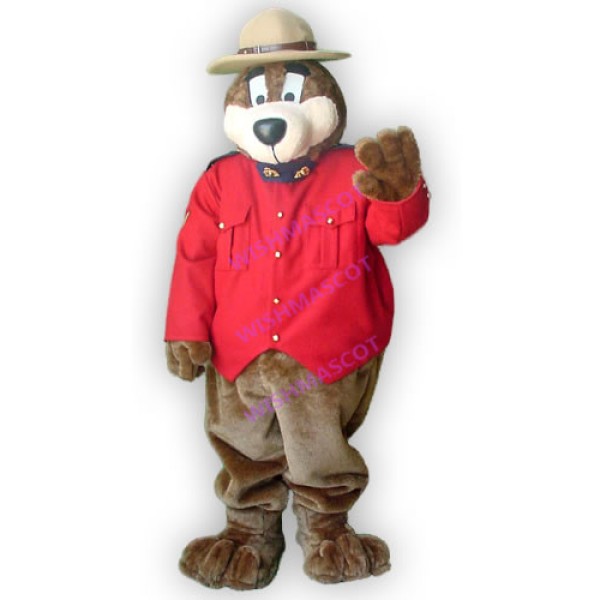 RCMP Bear Mascot Costume