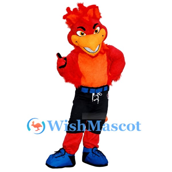Red Eagle Mascot Costume