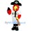 Anchorage Buccaneers  Skully Mascot Costume