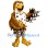 Brown Eagle Mascot Costume