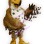 Brown Eagle Mascot Costume