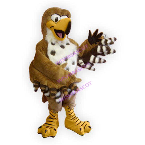 Brown Eagle Mascot Costume