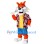 Pink Shel Resort  Sparky Mascot Costume