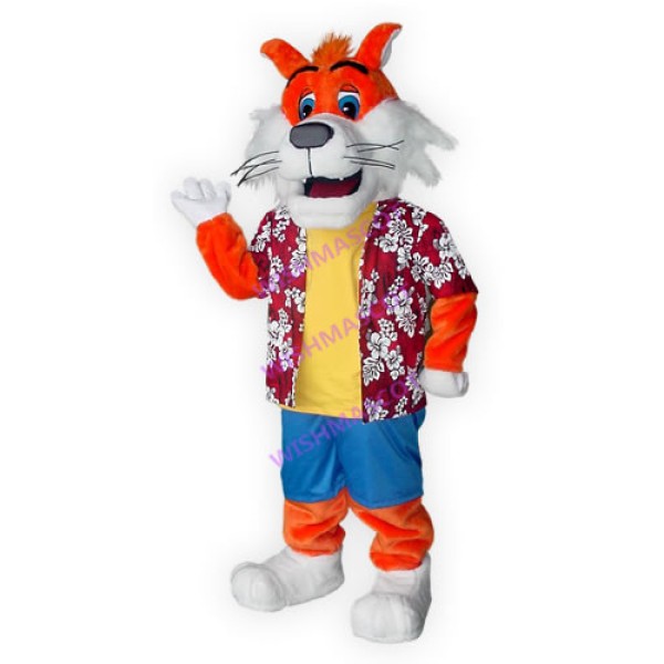 Pink Shel Resort  Sparky Mascot Costume