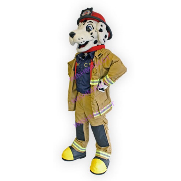 Calgary Fire Dept Mascot Costume