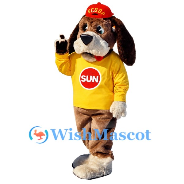 Calgary Sun  Scoop Mascot Costume