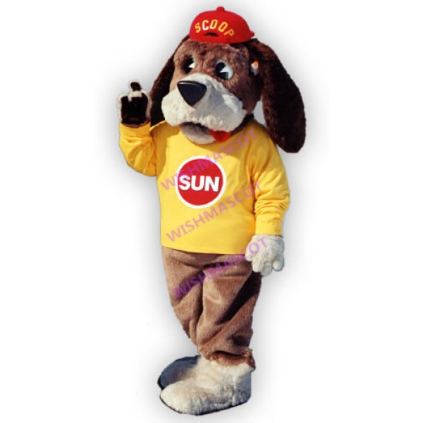 Calgary Sun  Scoop Mascot Costume