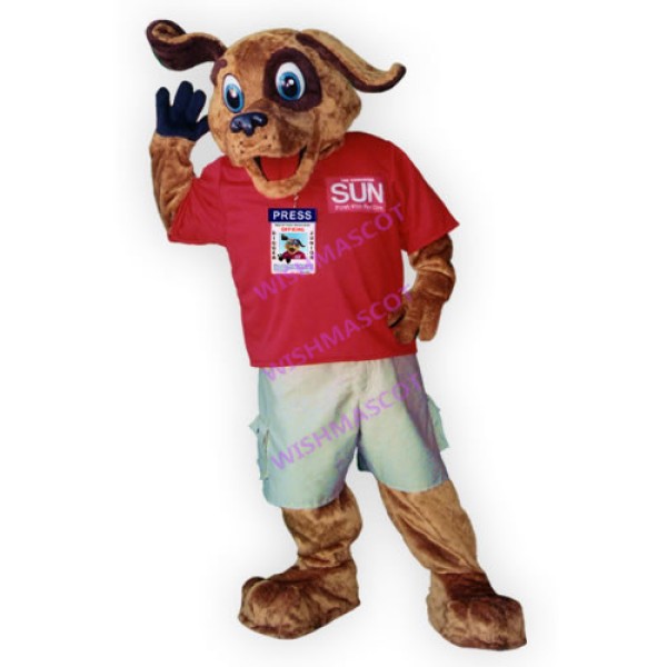 Edmonton Sun Digger Mascot Costume