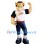 Bakersfield Blitz Mascot Costume