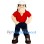 Calgary Roughnecks Mascot Costume