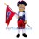 DBU Patriot Mascot Costume
