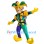 Jester Mardi Gras Mascot Costume