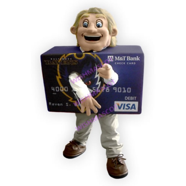 M T Ravens Mascot Costume