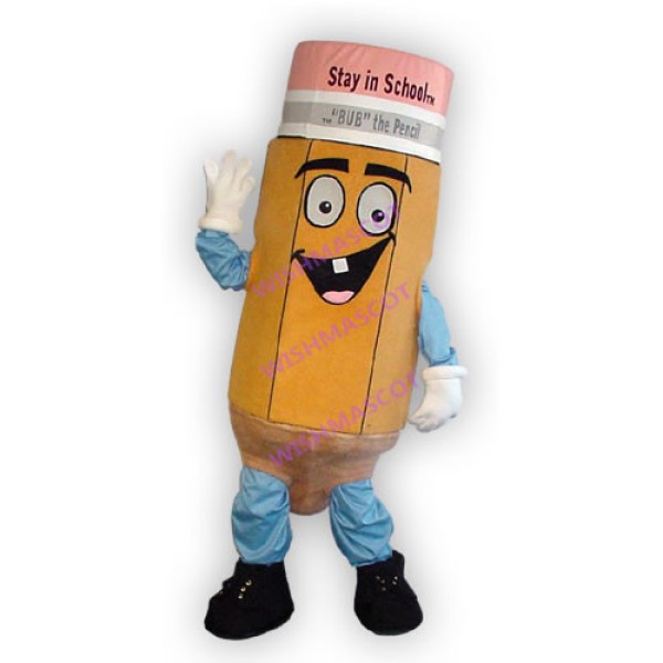 Bub Pencil Mascot Costume