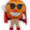 WD Class Sons Peach Mascot Costume