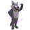 Fiercely Gray Wolf Mascot Costume