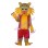Cartoon Tiger With Red Pants Mascot Costume