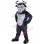 Serious Black Bull Mascot Costume