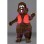 Sea Turtle With Buck Teeth Mascot Costume