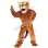 Fiercely Tiger With Muscle Mascot Costume