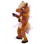 Restless Saddled Horse Mascot Costume
