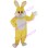 Big Yellow Rabbit Mascot Costume