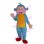 Blue & Yellow Monkey Mascot Costume With Pink Ears
