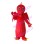 Whole Red Dragon Mascot Costume