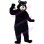 Diverting Black Bear Mascot Costume