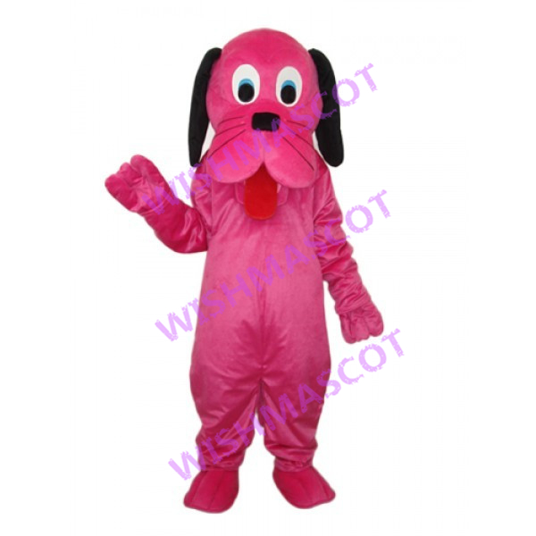 Rose Red Pluto Dog Mascot Costume