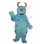 Blue Fur Monster Mascot Costume