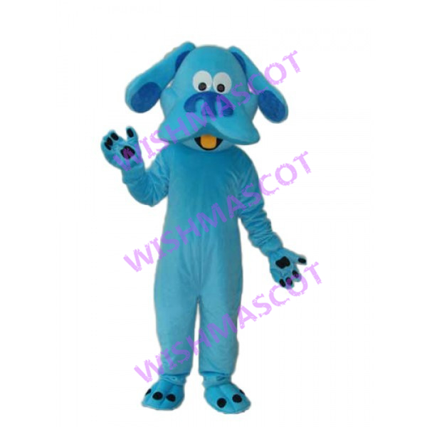 Lovely Dog With Orange Tongue Mascot Costume