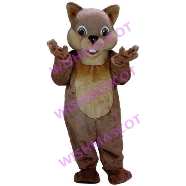 Naive Squirrel Mascot Costume