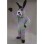 Donkey With Long Ears Mascot Costume