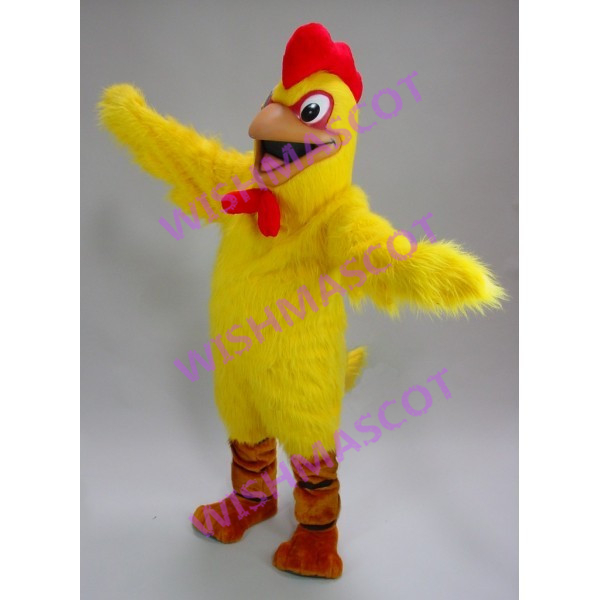 Red Crest Chicken Mascot Costume