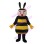 Unfettered Bee Mascot Costume With Flower