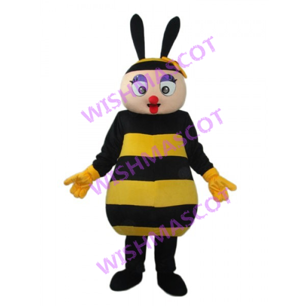 Unfettered Bee Mascot Costume With Flower
