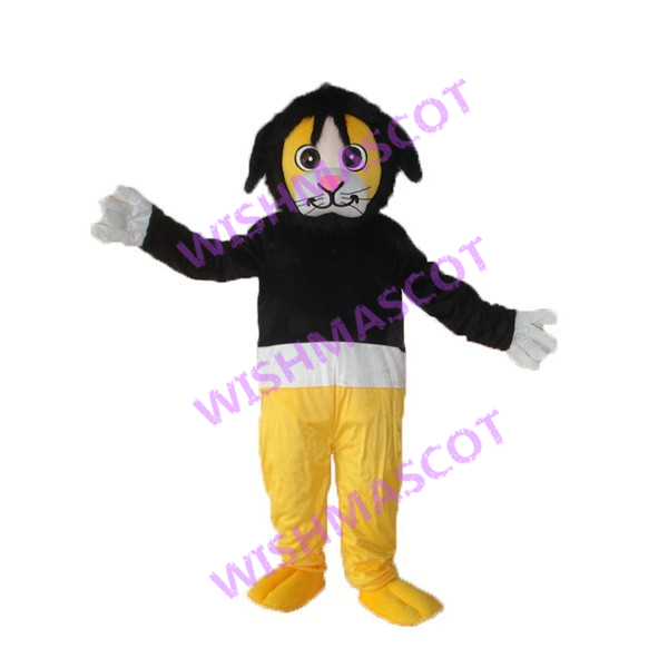 Lifesome Tiger Mascot Costume Wearing Warm Hoodie