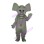 Cartoon Gray Elephant Mascot Costume