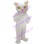 Obedient Cat With Golden Eyes Mascot Costume