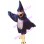 Noisy Black Blue Eagle Mascot Costume