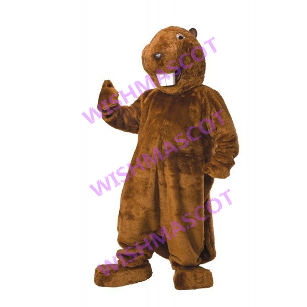 Smug Large Marmot Mascot Costume