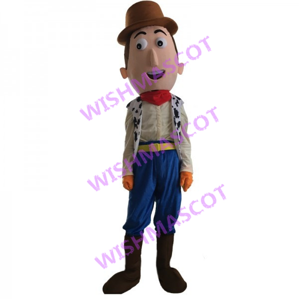 Optimistic Tall Woody Mascot Costume