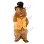 Marmot Mascot Costume With Bowler Hat