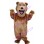 Powerful Wild Brown Bear Mascot Costume