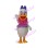 Pretty Daisy Duck Mascot Costume With Bow