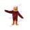 Predator Red Brown Eagle Mascot Costume